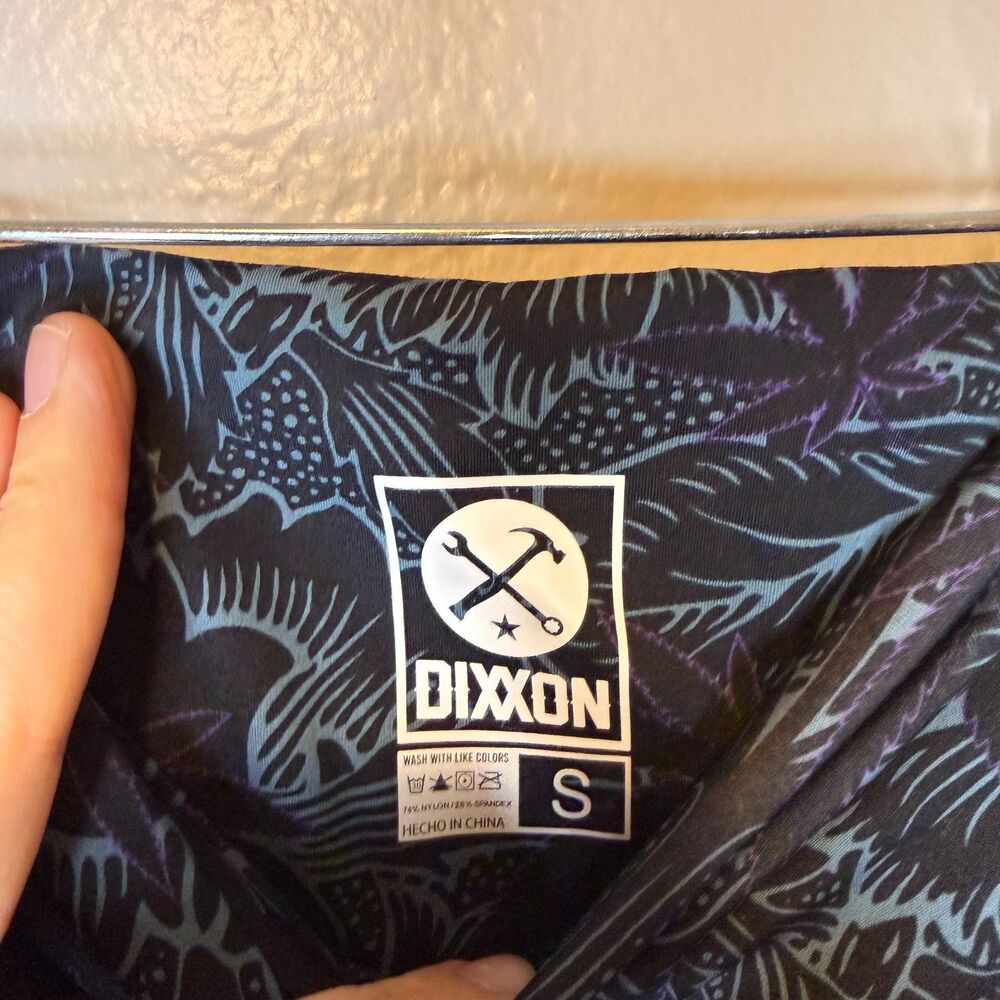 Dixxon Women's Purple Haze Classic Leggings Floral Abstract Loud Print Size S - Picture 3 of 9